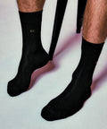 Brooklyn Club Men's mid-length socks 男裝抗菌除臭竹襪